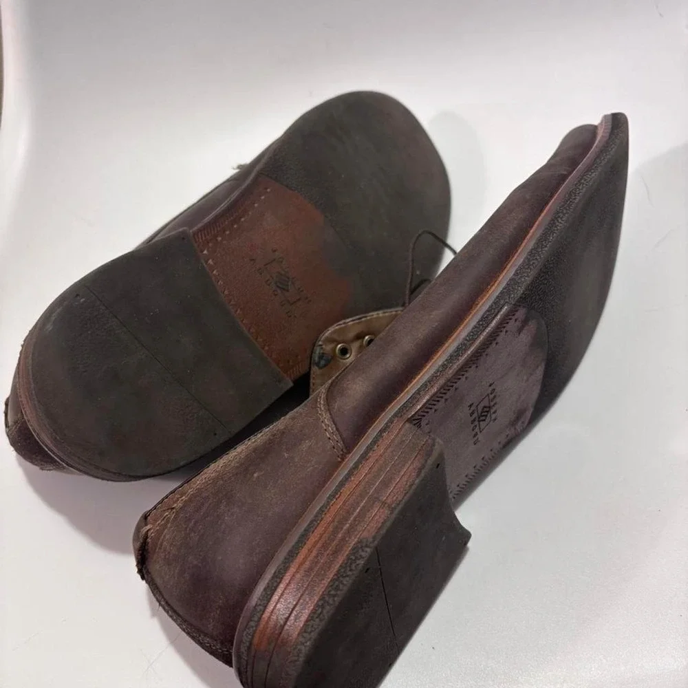 Men's Leather Lace-Up Oxford Shoes